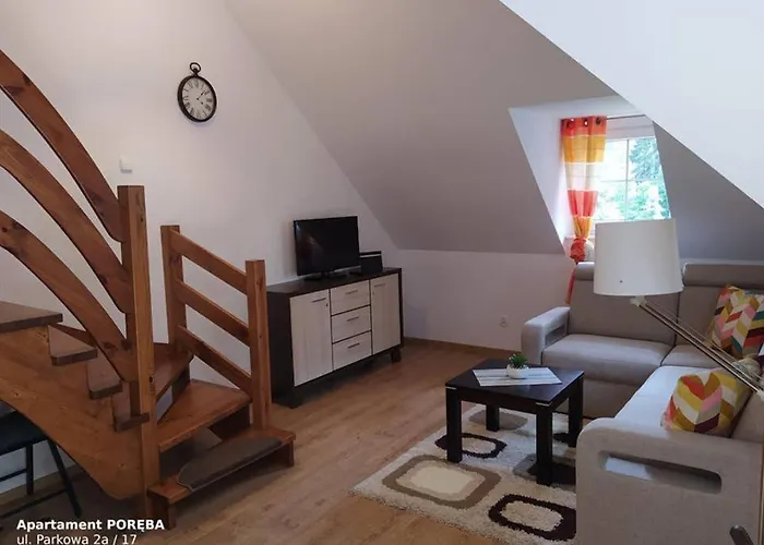 Poreba, Dwupoziomowy, 8-osobowy Apartment *